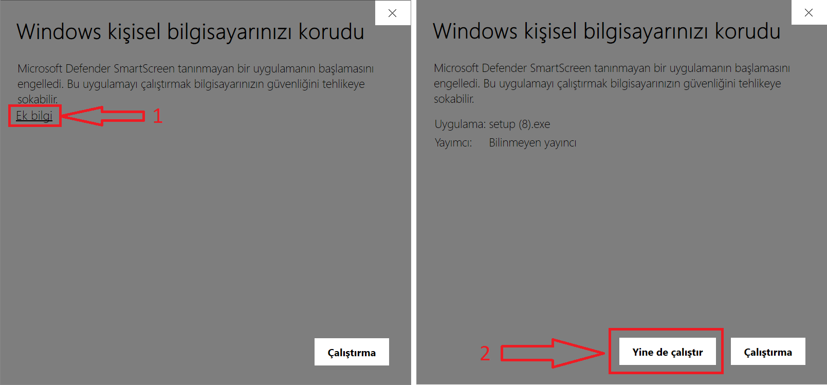Mayda Gold Windows Talimat
